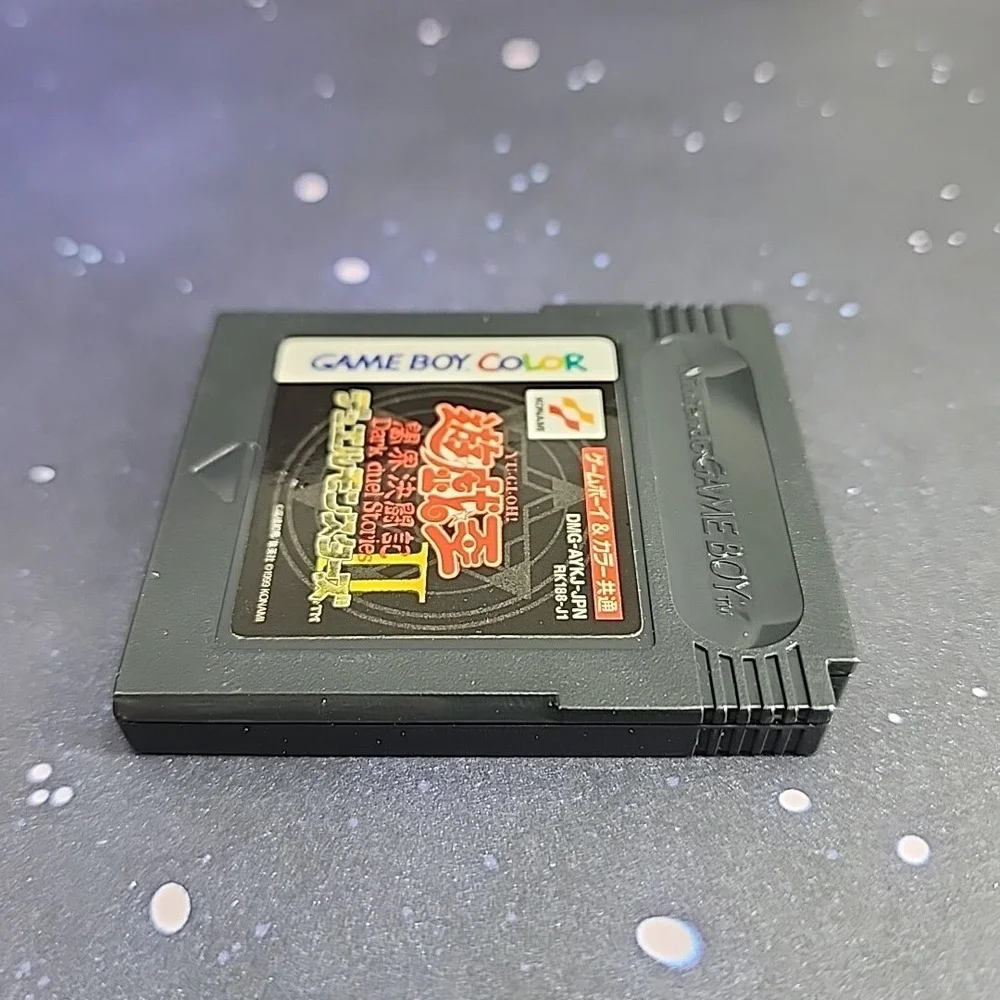 Yugioh Duel Monsters II Dark Duel Stories Game Boy Color Japan import US Seller